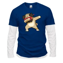 Комбінований лонгслів Dabbing Dog