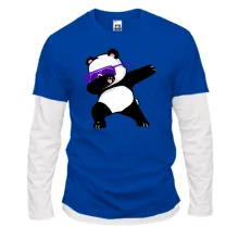 Комбінований лонгслів Dabbing Panda
