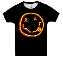 Детская 3D футболка Nirvana Smile