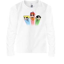 Детский лонгслив powerpuff girls