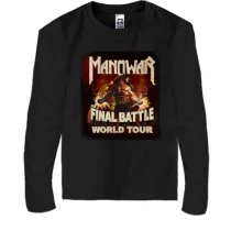 Детский лонгслив Manowar Final battle