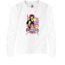 Детский лонгслив Girls rule (Daria)