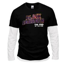Комбінований лонгслів Black Sabbath - The end