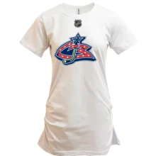 Подовжена футболка Columbus Blue Jackets 2