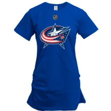Подовжена футболка Columbus Blue Jacket