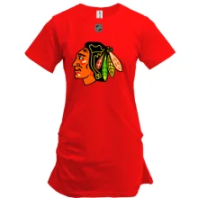 Подовжена футболка Chicago Blackhawks