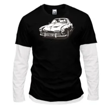 Мужской лонгслив Комби volkswagen vintage car