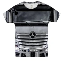 Дитяча 3D футболка mercedes actros