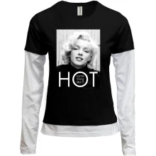 Комбінований лонгслів Some thing like it HOT