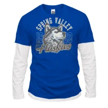 Мужской лонгслив Комби spring valley huskies