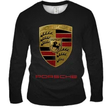 Чоловічий 3D лонгслів Porsche