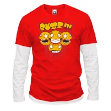 Комбинированный лонгслив buzz smile