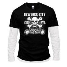 Мужской лонгслив Комби new york city motor club