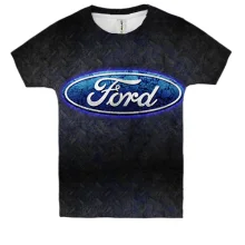 Дитяча 3D футболка з логотипом Ford