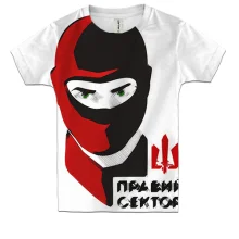 Дитяча 3D футболка Правий сектор арт