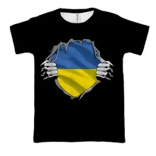 3D футболка Ukrainian inside