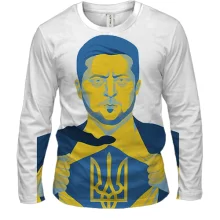 Мужской 3D лонгслив I am Ukrainian