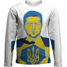 Детский 3D лонгслив I am Ukrainian