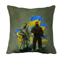 3D подушка Українські воїни
