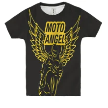 Дитяча 3D футболка Moto angel