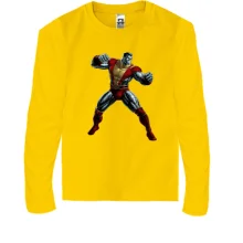 Детский лонгслив с Колоссом (x-men)
