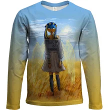 Дитячий 3D лонгслів This is Ukraine