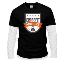 Комбинированный лонгслив crossfit athletics 2