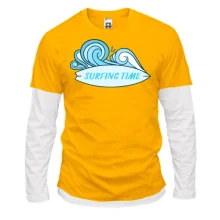 Комбінований лонгслів surfing time