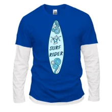 Комбінований лонгслів surf rider