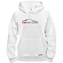 Толстовка я люблю Skyline