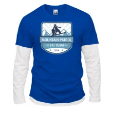 Комбінований лонгслів mountain patrol ski team