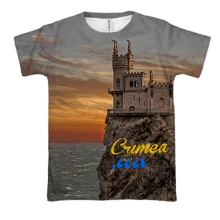3D футболка Crimea UA