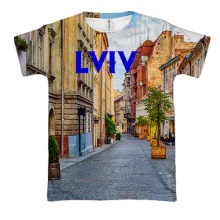 3D футболка Львов