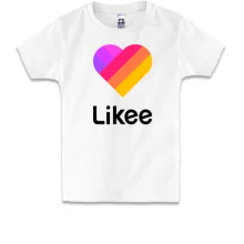 Детская футболка с логотипом Likee