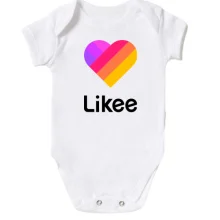 Детское боди с логотипом Likee