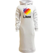 Худи платье Likee