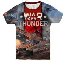 Дитяча 3D футболка War Thunder
