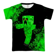 3D футболка Minecraft