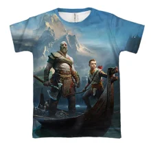 3D футболка God of War