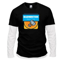 Комбинированный лонгслив Badminton sport team