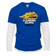 Комбинированный лонгслив flaming glove