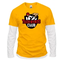 Комбинированный лонгслив taekwondo club