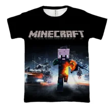 3D футболка "Minecraft x Battlefield"