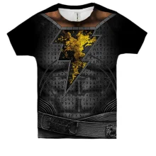 Дитяча 3D футболка "Костюм Black Adam"