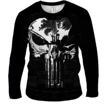 Мужской 3D лонгслив "Punisher"