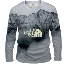 Чоловічий 3D лонгслів "The North Face"