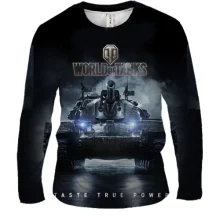 Чоловічий 3D лонгслів "World of Tanks" (2)