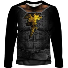 Детский 3D лонгслив "Костюм Black Adam"