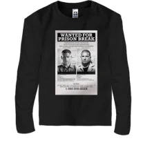 Детский лонгслив Wanted for Prison Break
