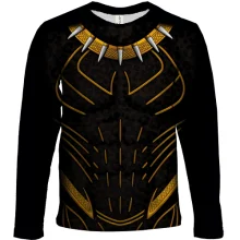 Дитячий 3D лонгслів "Костюм Killmonger"